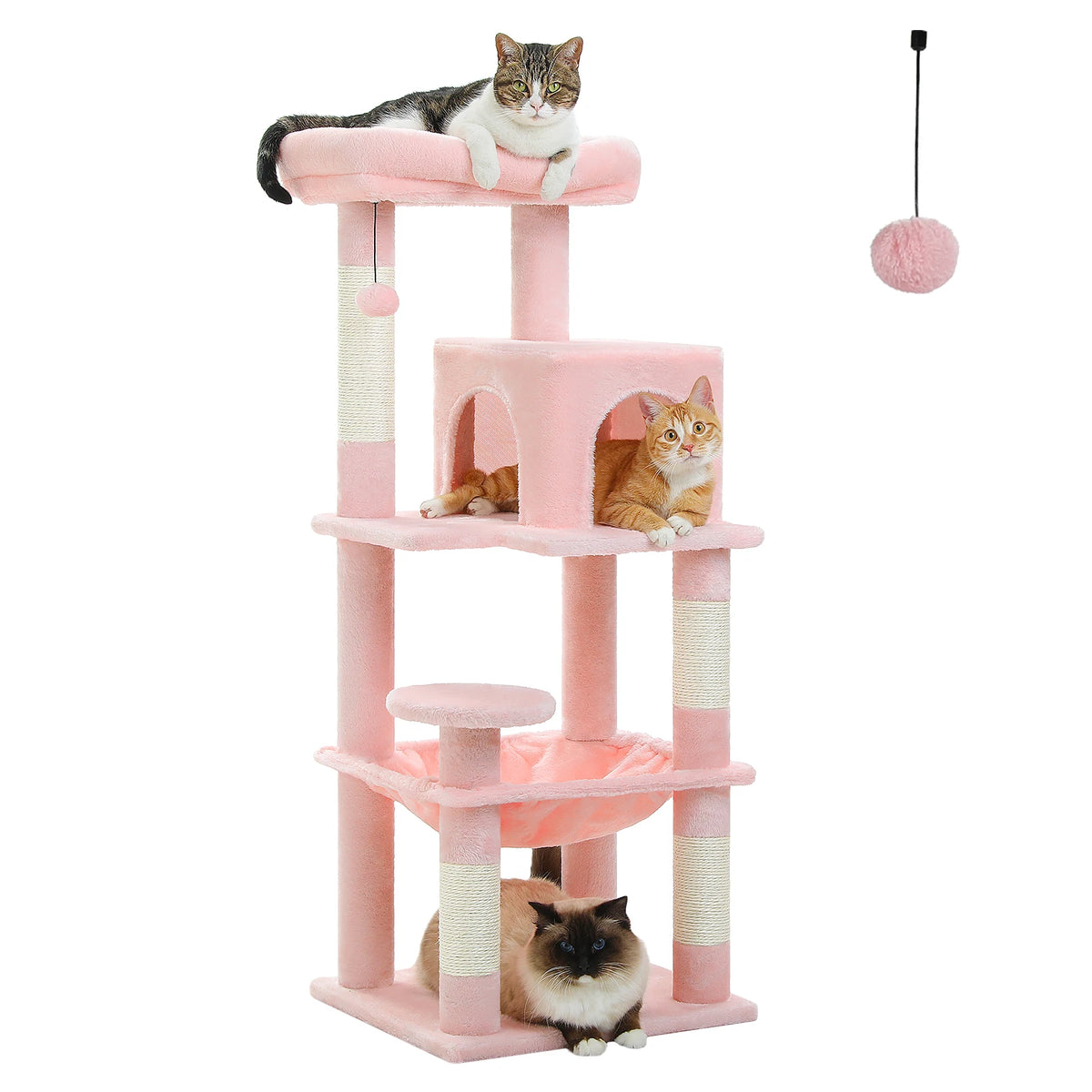 5-Level Cat Tower with Hammock — product view 33